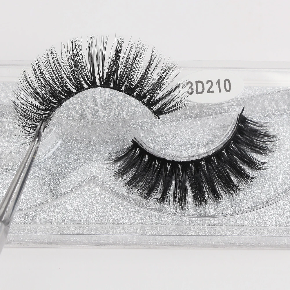 Ресницы Накладные MAANGE 3D из искусственной норки ресницы ручной работы для макияжа