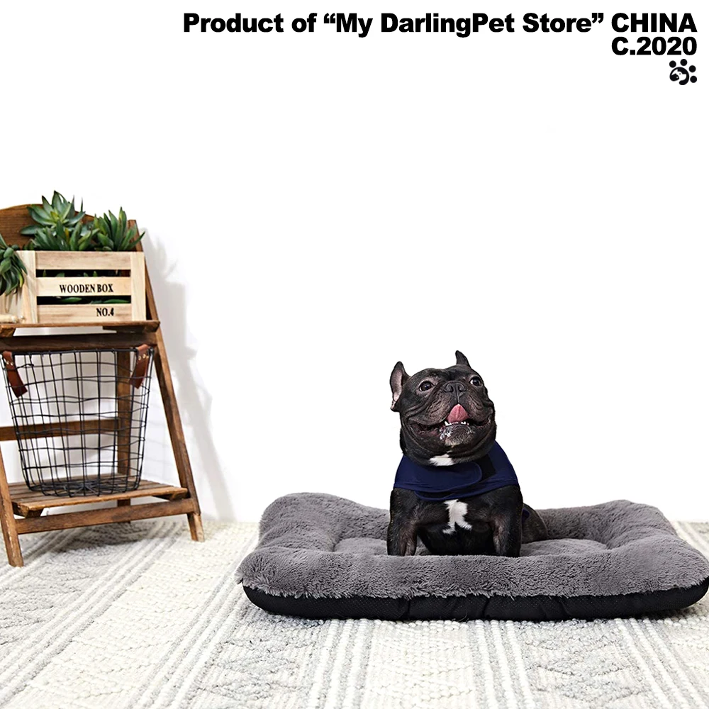 Кровать для домашних питомцев кровать больших и средних собак пушистая удобный