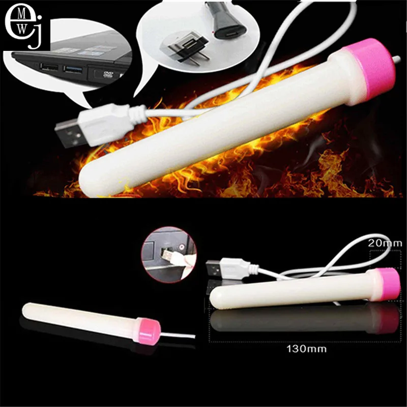 USB Heating Rods Sex Product For Male Masturbators Silicone Doll Toys Aircraft Cup Inflatable | Красота и здоровье