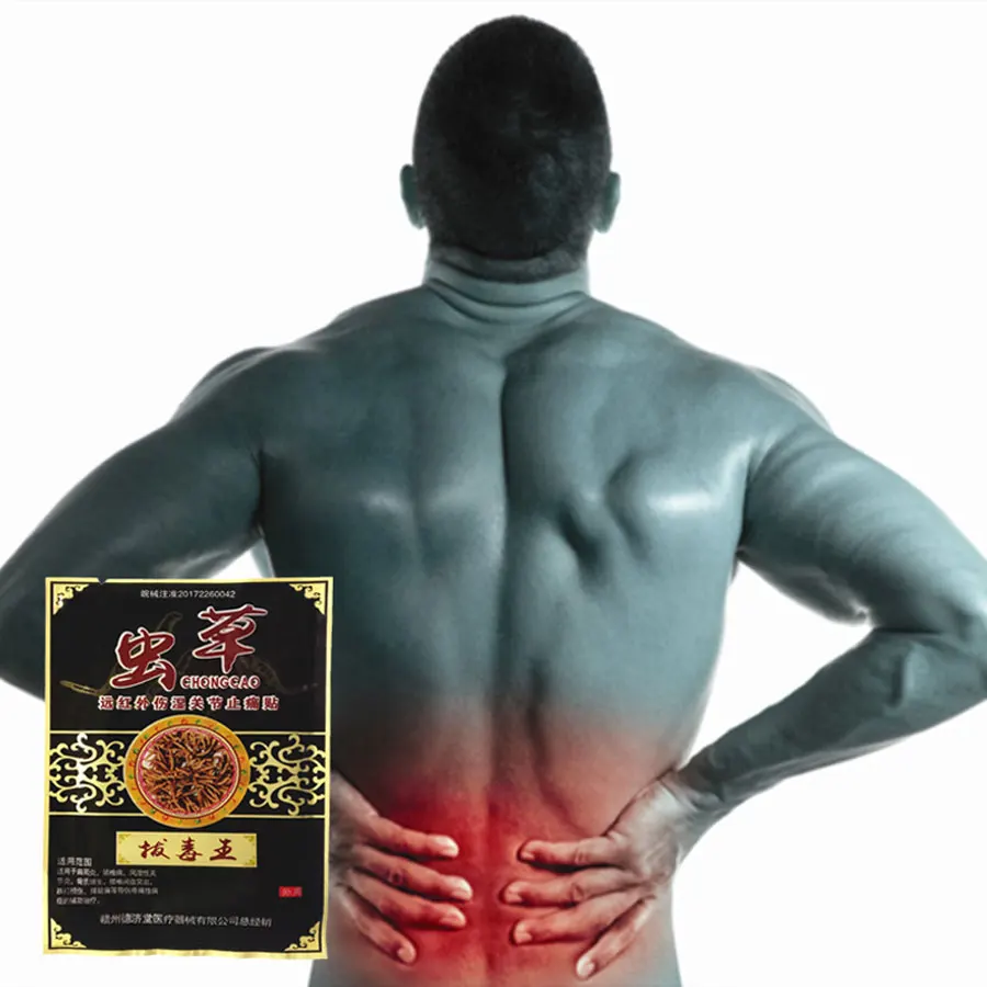 

Cordyceps Pain Relief Patch Active Meridians Paste Rheumatoid Arthritis Lumbar Cervical Analgesic Plaster Balm 24Pcs