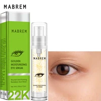 10ml mabrem eye serum 22k golden moisturizing anti wrinkle anti age remover dark circles skin care against puffiness and bags