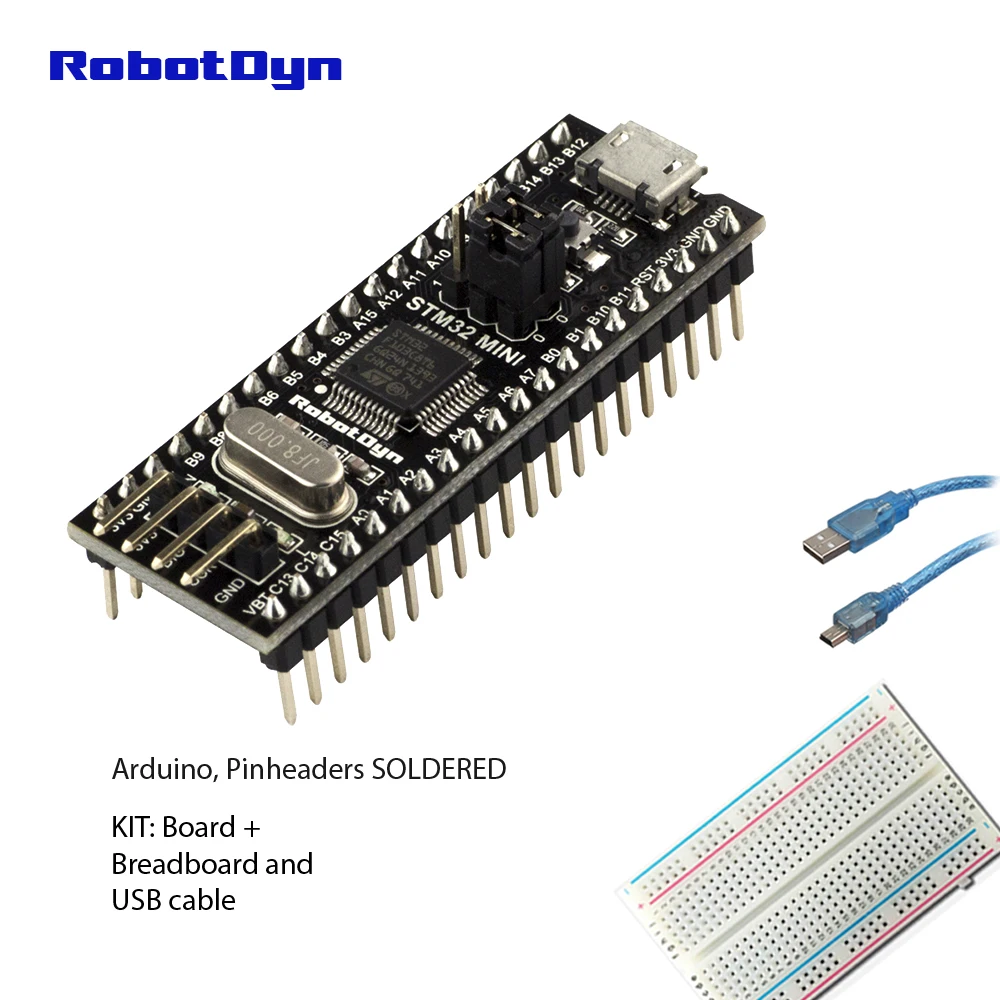 STM32F103C8T6, STM32 загрузчик совместимый для Arduino IDE или STM прошивки, ARM Cortex-M3 Минимальная плата развития системы
