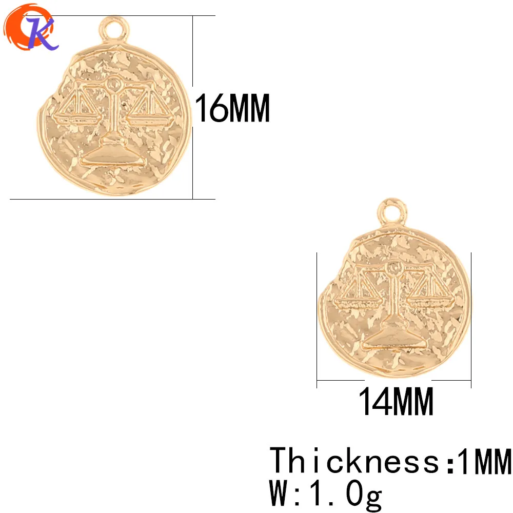 EAAC-187243-01694-11 Cordial Дизайн 50 шт ювелирные аксессуары/подвеска созвездия/подлинный позолота/diy части/Подвески/ручная работа/застежки для сережек - Цвет: EAAC-187243-01694-11