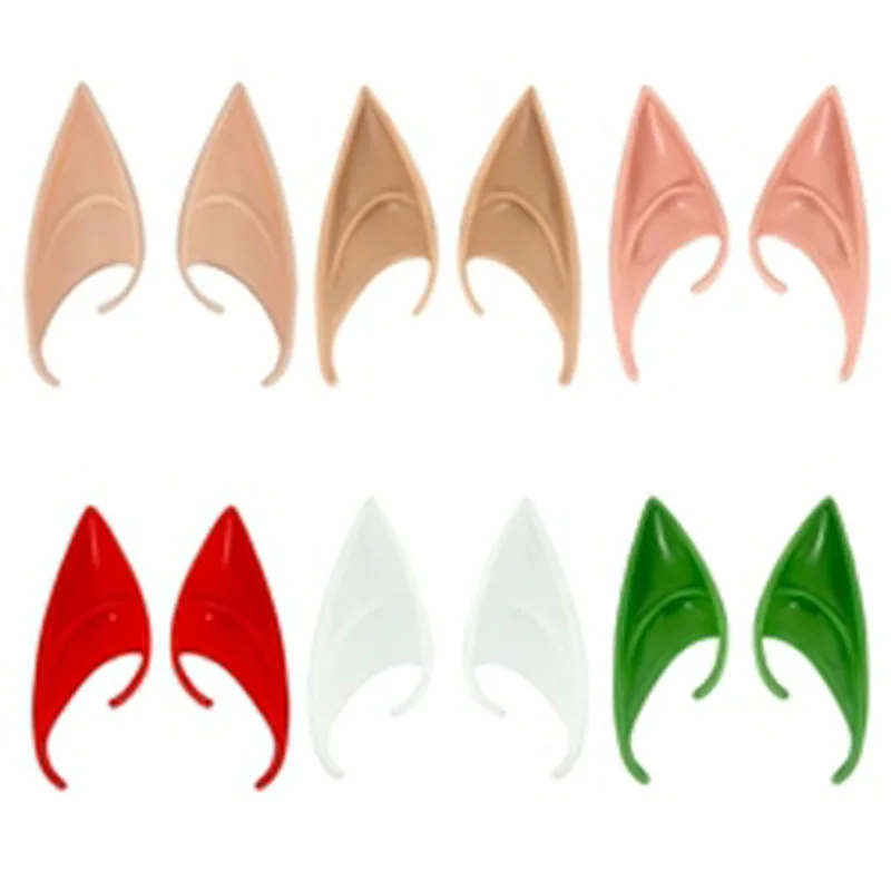 1 пара праздника Хэллоуин вечерние ангелом имитация роль Опора мягкого латекса