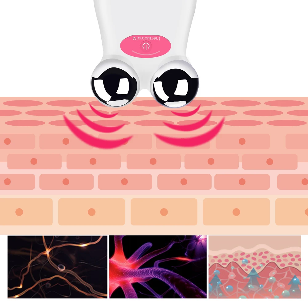 Аппарат для подтяжки лица с микротоком устройство тонизирования Омоложение кожи