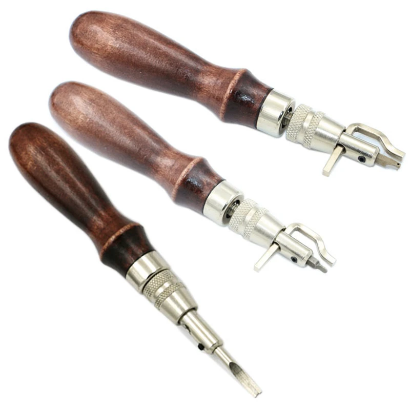 

Set of 7 in 1 multifunctional leather tool groover for leather edger Adjustable Stitching tool for leather DIY tool cutter