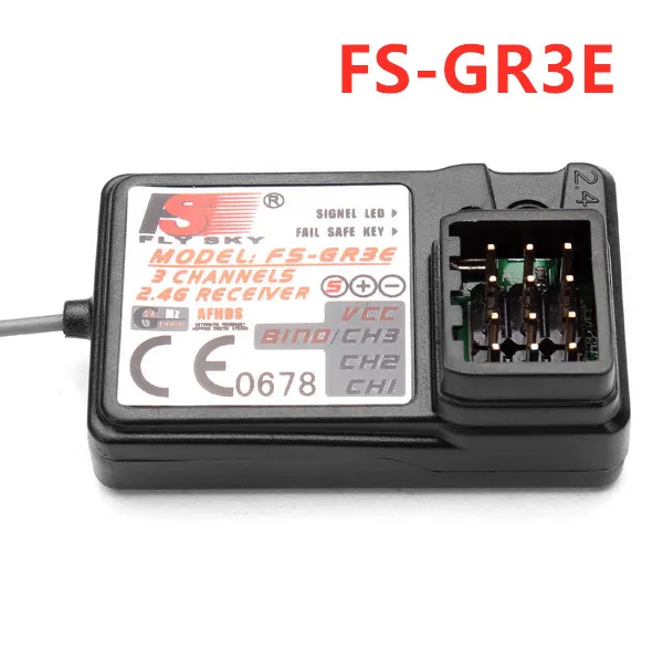 Flysky FS-GR3E/FS-GR3F/FS-A3 3CH 2,4 Ghz приемник для FS GT2 GT2B GT3 GT3B GT3C T6 CT6B TH9X запасная часть передатчика Запчасти Сделай Сам Радиоуправляемый квадрокоптер