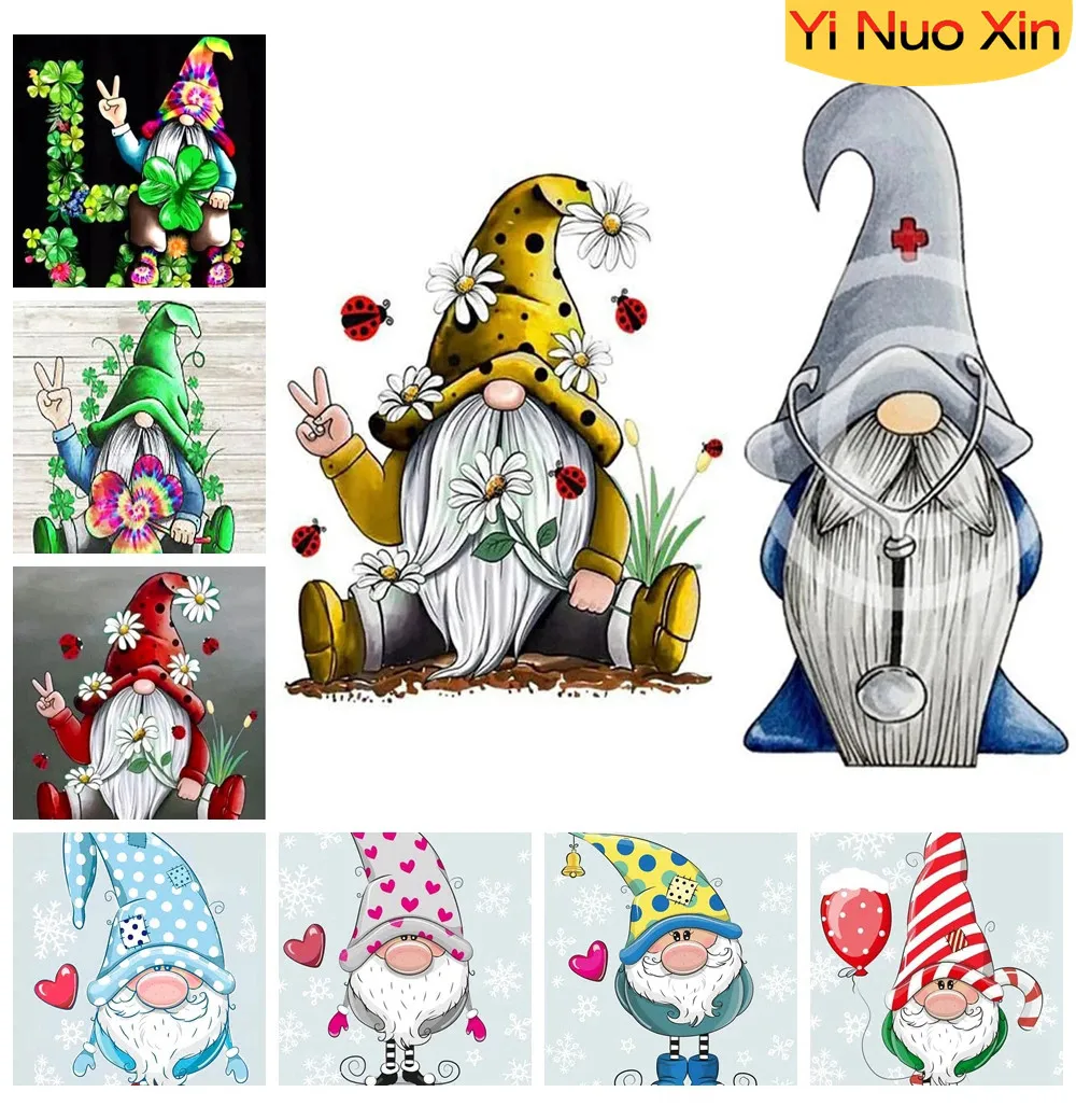 

YNX Arts and crafts Home Decoration Gift Santa Cartoon 5D DIY Diamond Painting Square full Mosaic Rhinestone diamond embroidery