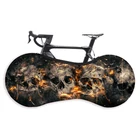 Пыленепроницаемый Чехол для велосипедного колеса, сумка для хранения с защитой от царапин, защитное снаряжение для помещений, высокоэластичная ткань, чехол для дорожного и горного велосипеда