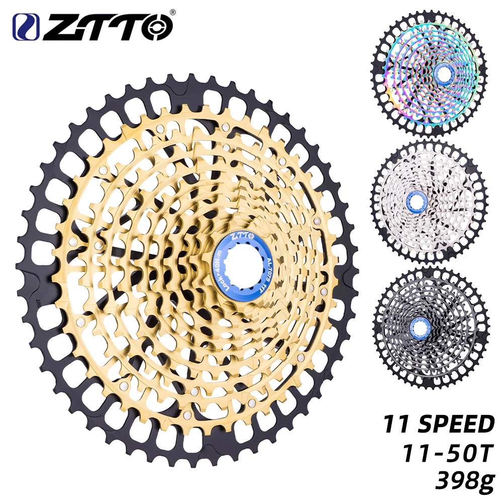 Сверхлегкая кассета ZTTO MTB Ultimate 11 50T S 50t ulhg свободное колесо Золотая Звездочка k7 для