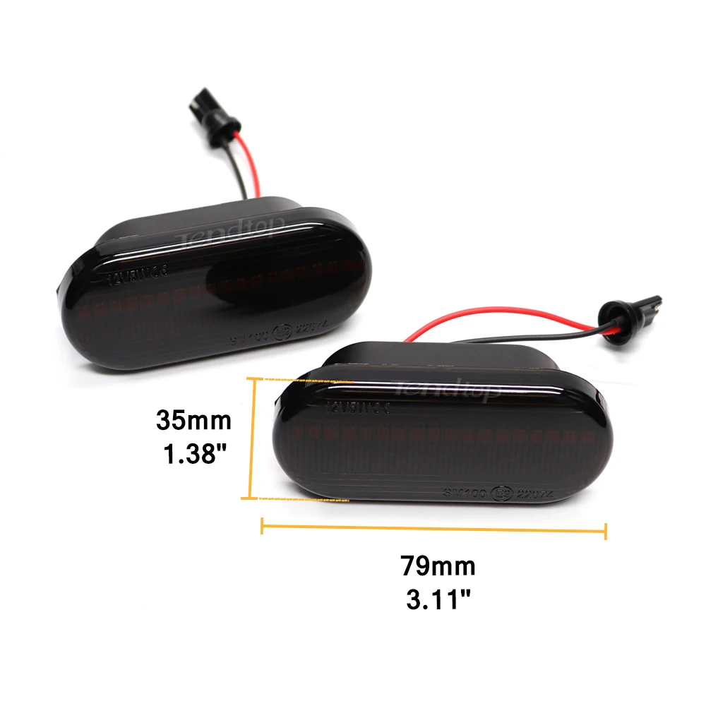 Светодиодный Боковой указатель поворота для Volkswagen VW Bora Golf 3 4 Passat 3BG Polo SB6 SEAT Ibiza |