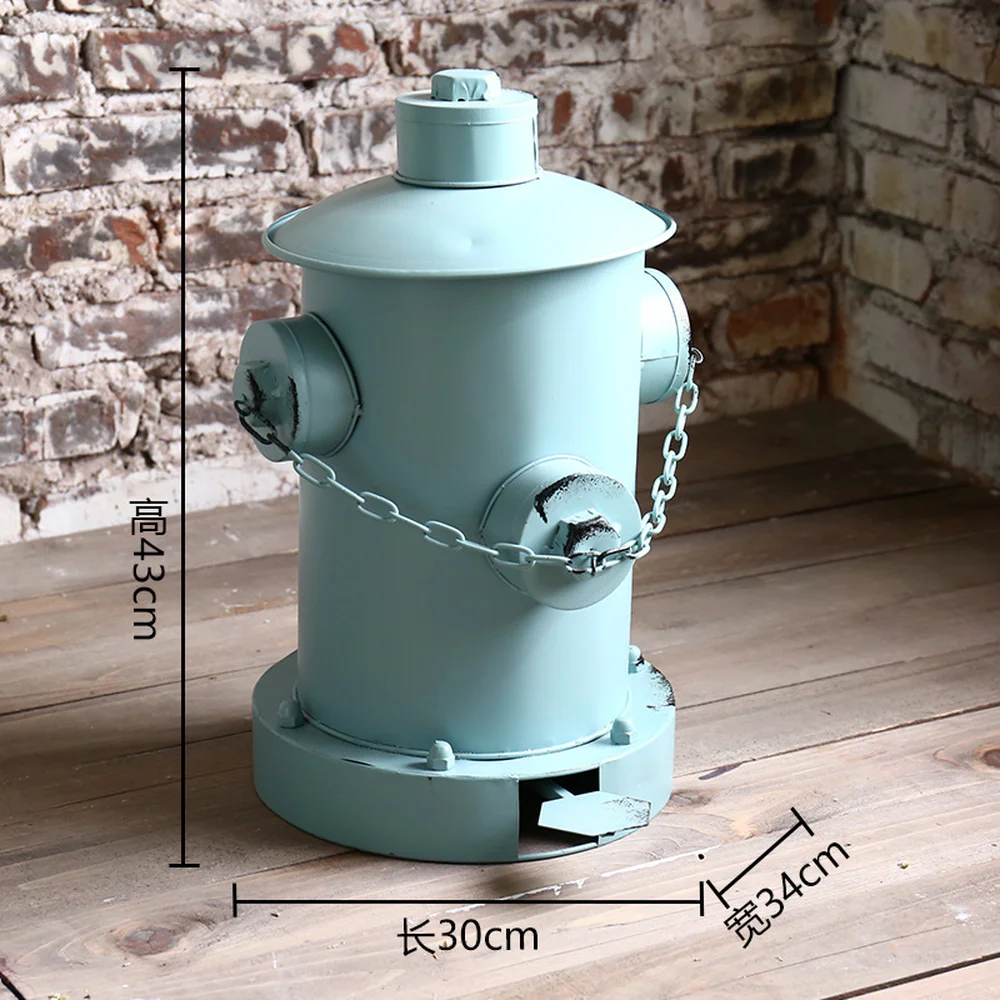 Американский Ретро пожарный гидрант мусорные баки европейские ресторанные бары