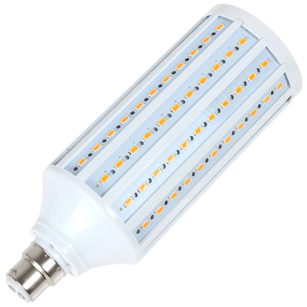 B22 30 Вт 165x5730 SMD СВЕТОДИОДНЫЙ кукурузная лампа светильник супер яркий теплый