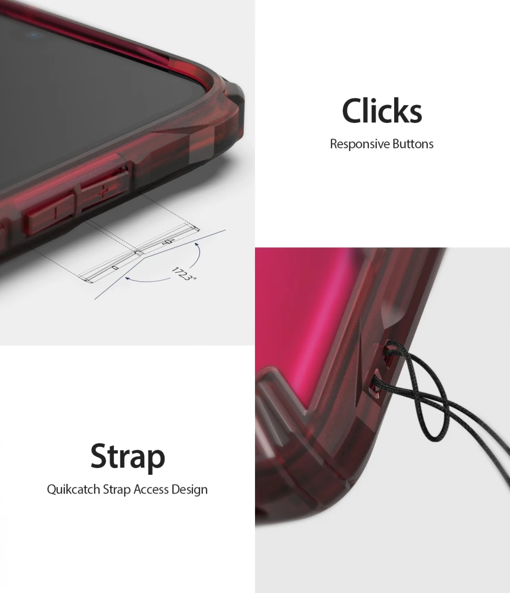 Ringke Fusion X для Xiaomi Redmi Note 7 Чехол прозрачный жесткий PC задняя мягкая TPU рамка чехол