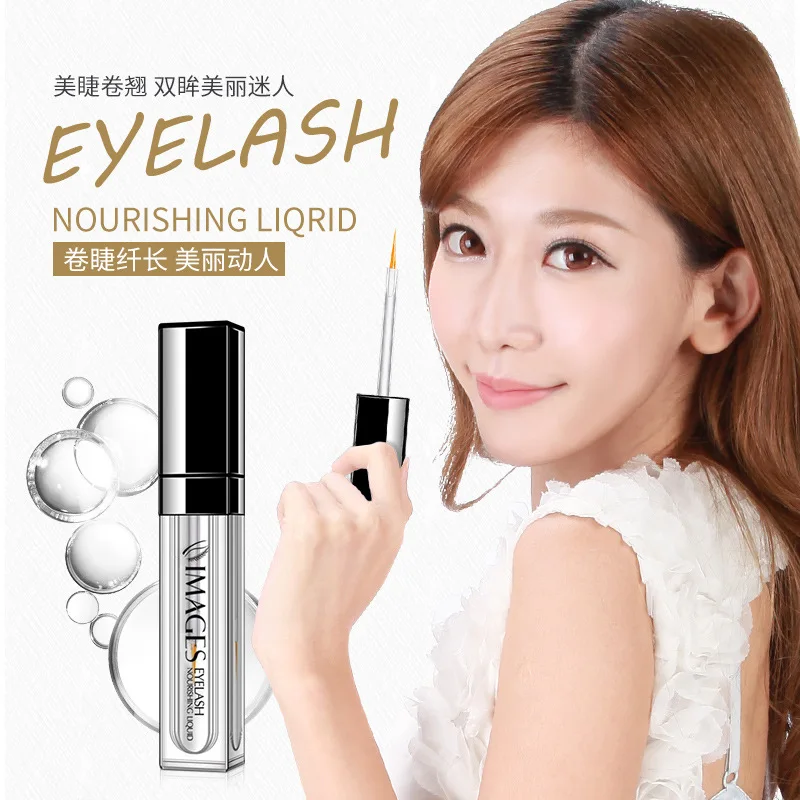 

Images Professional Women Makeup Brand Powerful Eyelash Growth Treatment Liquid Serum Enhancer Eye Lash Longer Thicker 7-15 days
