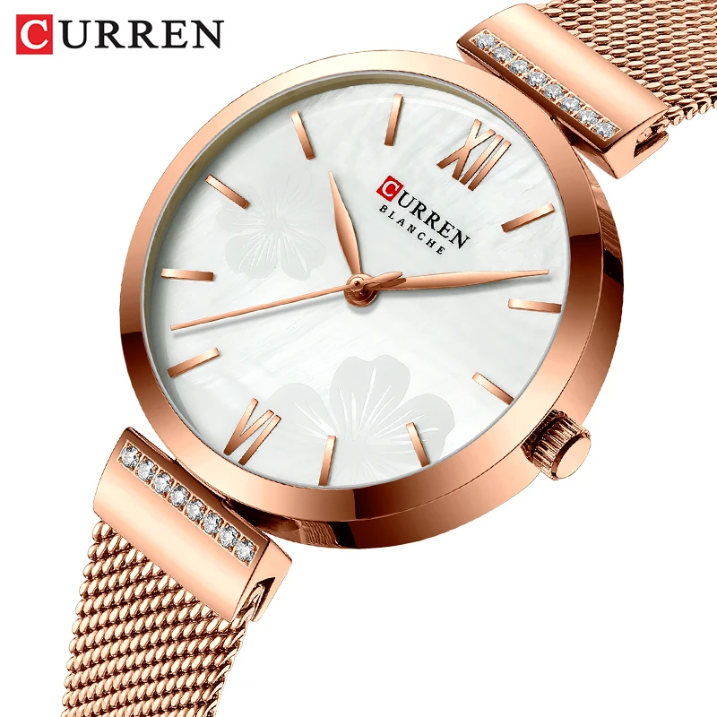 Женские наручные часы с браслетом из нержавеющей стали | Наручные