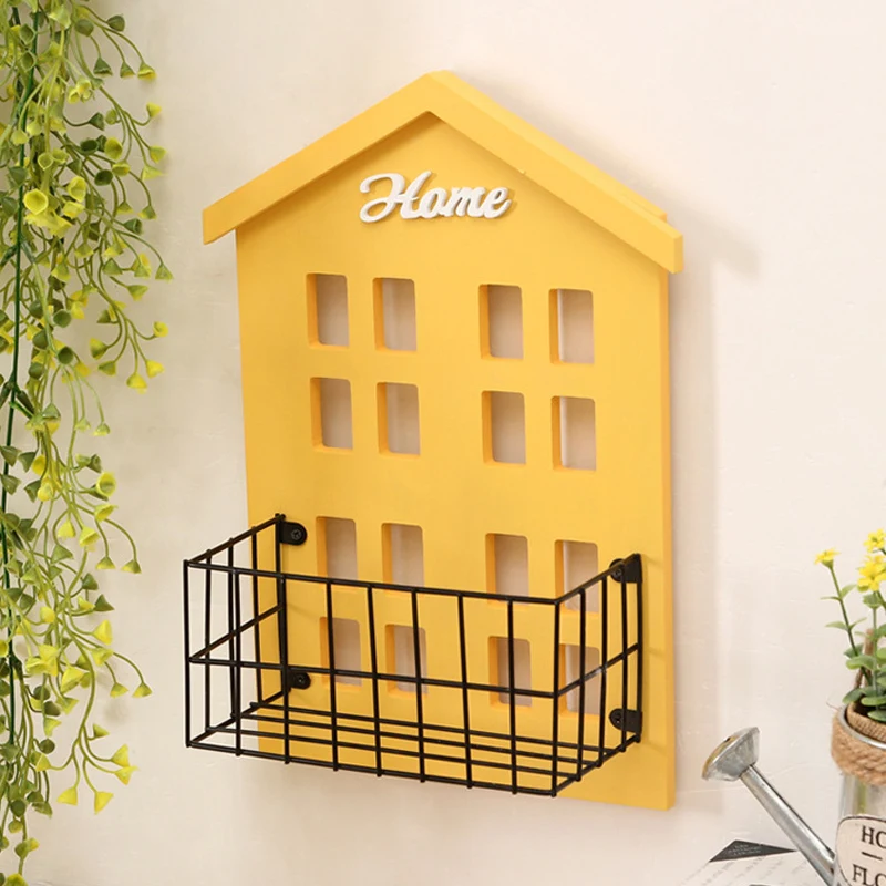 New Wooden Storage Wall Shelf Rack Display Organization House Style Decoration for Home DOM668 | Электроника