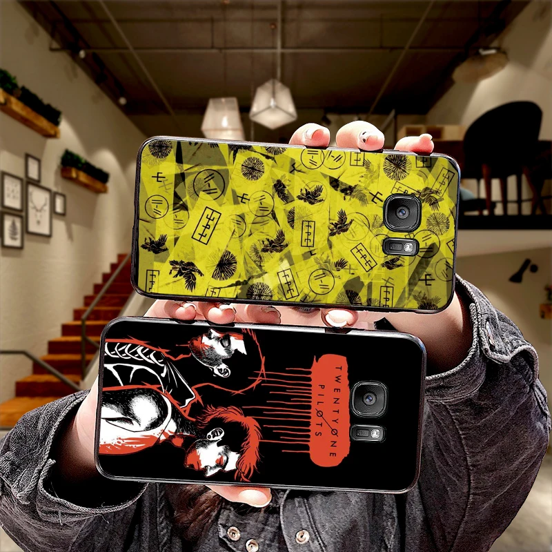 Twenty One Pilots мягкий силиконовый чехол для телефона samsung A3 4 5 6 Plus 7 8 910 20 30 40 50 60 70 2018 M40 J6