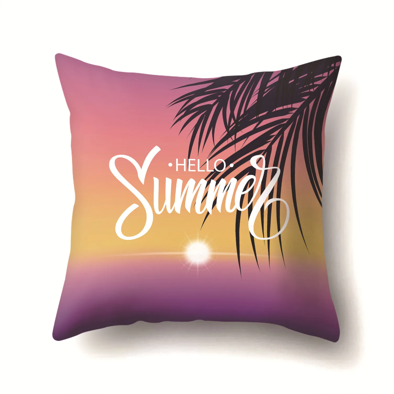 Чехол для подушки Hello Summer чехол из полиэстера с рисунком кокосового дерева пляжа
