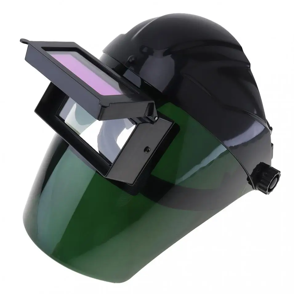 Solar Automatic Variable Light Welding Mask with Power Auto Darkening Filter Lens Hood and Charge Function | Инструменты
