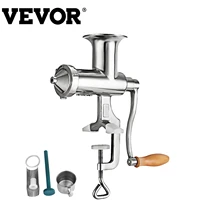 vevor 2 2%e2%80%9d manual wheatgrass juicer w multiple accessories stainless steel food grade juice extractor auger slow squeezer home