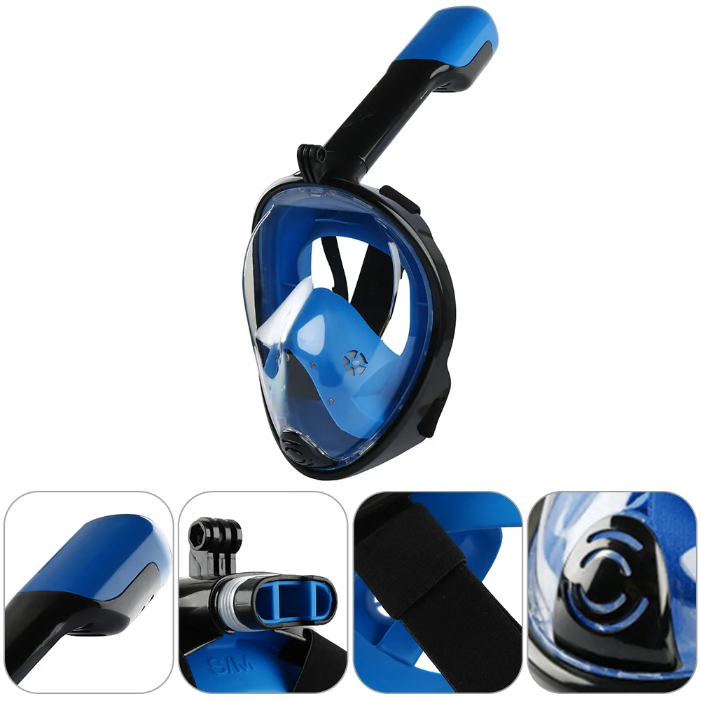 

Full Face Scuba Snorkeling Mask Diving Respirator Goggles for Kids Adult Swimming Equipment Anti Fog Diving Accessories