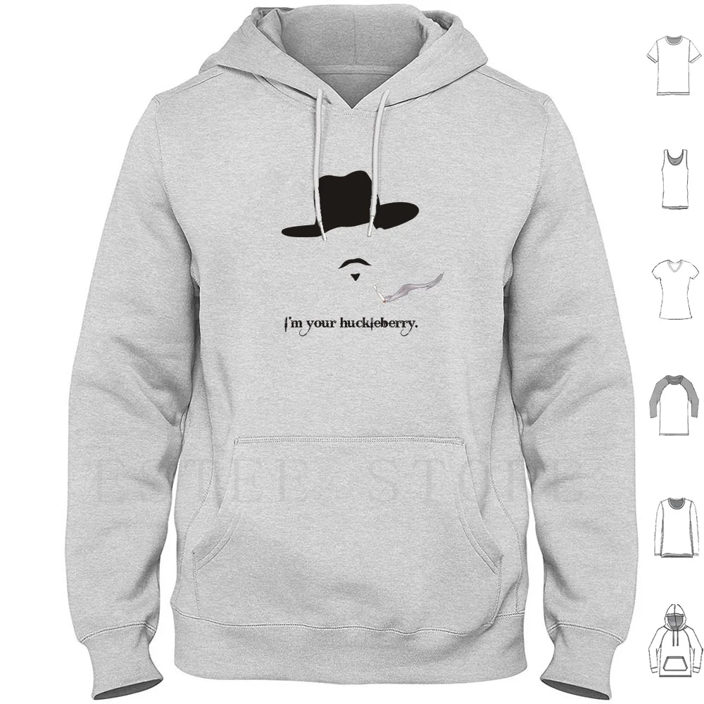 

We Started A Game... Hoodies Long Sleeve Doc Holliday Tombstone Im Your Huckleberry Isnt That A Daisy Johnny Ringo Val