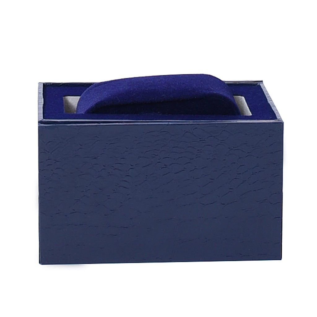 

Single Slot Watch Display Case Jewelry Box Organizer Travel Jewelry Holder Removable Cushion 5 Color Choice