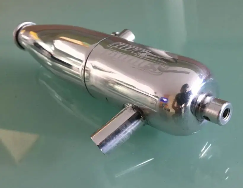 Hot Bodies Tuned Pipe for 1/8 RC off road racing Kyosho Hebo Thunder Tiger HPI 4.6 5.9 Moonster | Игрушки и хобби