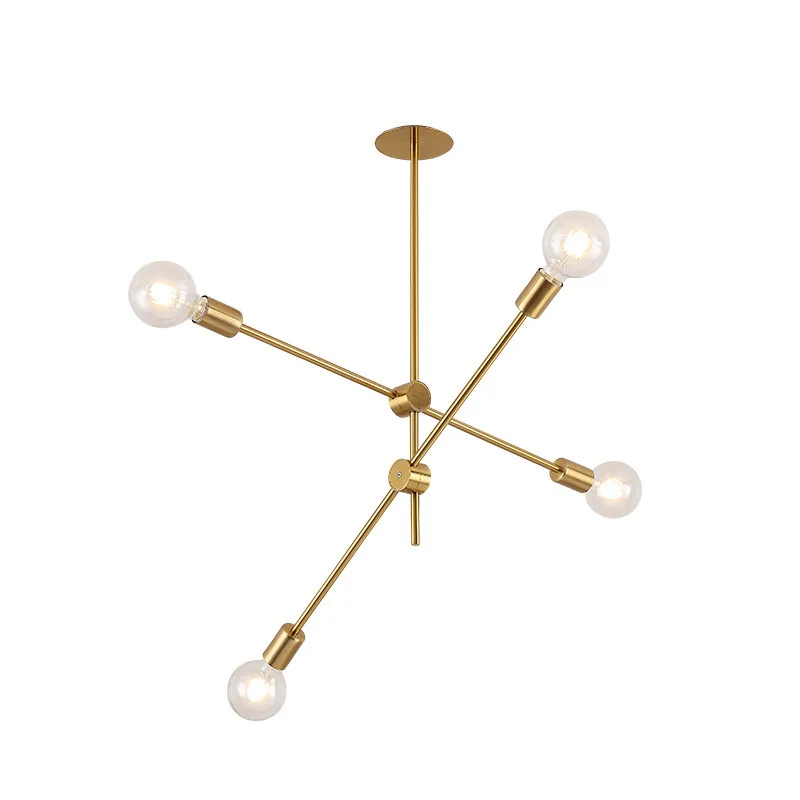 

nordic crystal industry brand cottage living decor modern led chandelier nordic decoration home luzes de teto lampes suspendues