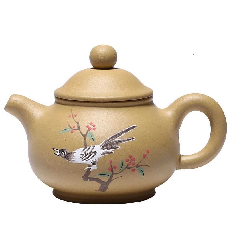 

Yixing Zisha pot raw ore section clay fragrance pan pot tea set gift goods