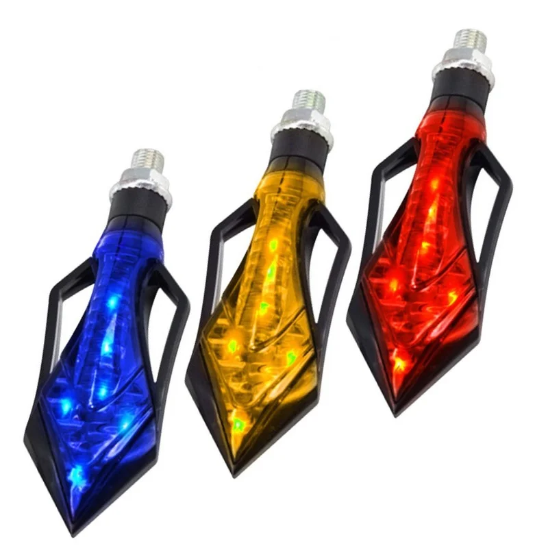 

1 Pair 12V Universal Motorcycle Turn Signals Light Tail Flasher Blinker Warning light Signal lamp Waterproof Indicator Light