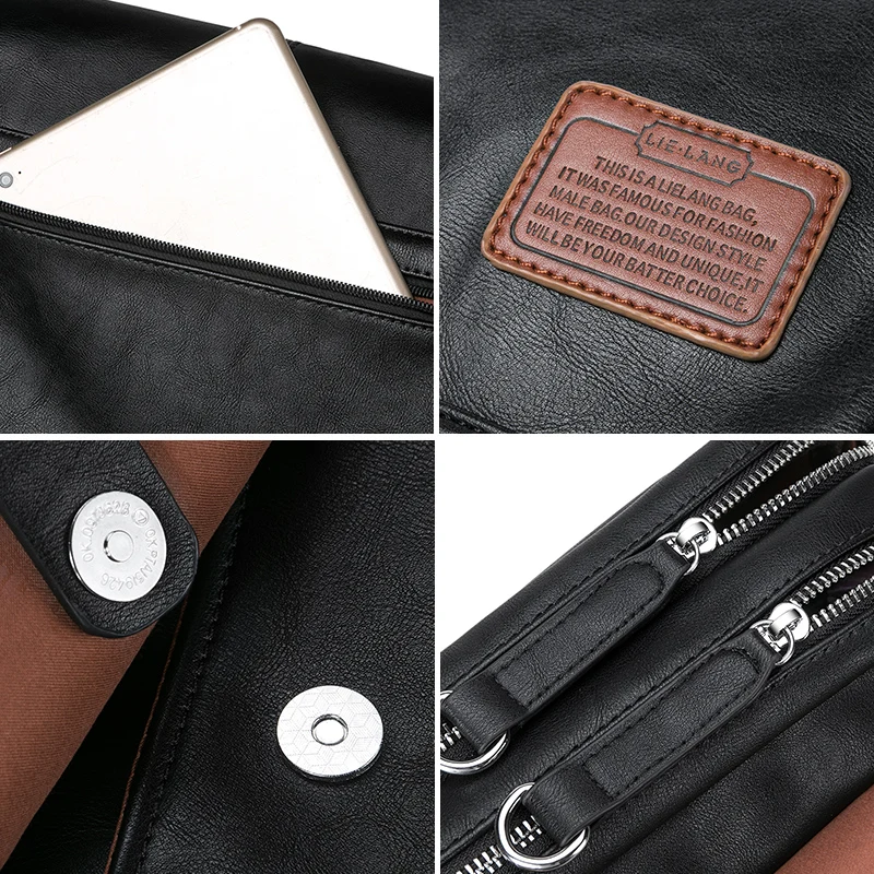 LIELANG сумки через плечо модная сумка на Повседневная мужская сумка-мессенджер