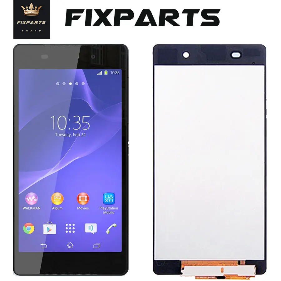 

Black New For Sony Xperia Z2 L50W LCD Display D6543 Touch Screen Digitizer Assembly D6502 D6503 For SONY Z2 LCD 3G Replacement