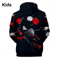 sandy leon and star childrens kids shooting game hoodie sweatshirt boys girls harajuku long sleeve jacket coat baby clothes