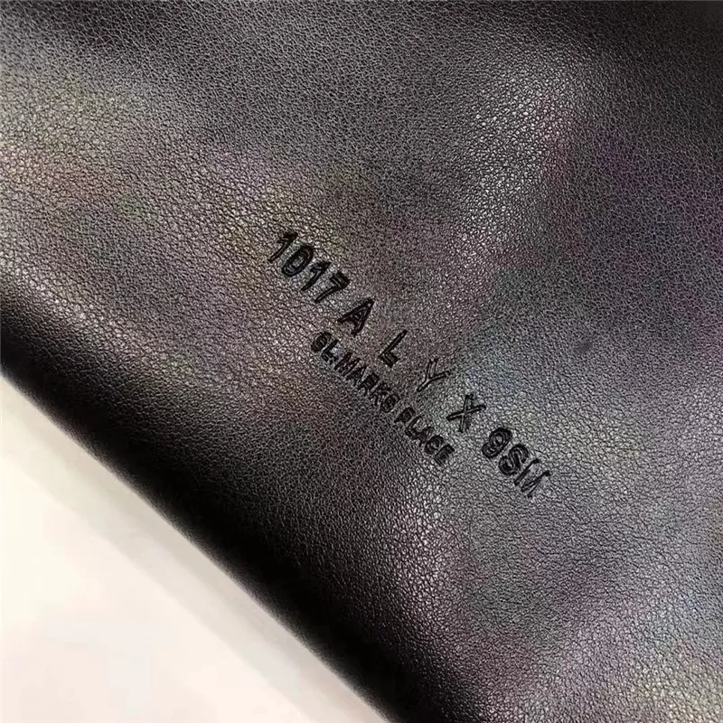 

Women Men ALYX Shoulder Bags High Quality Metal button Functional Tactical Genuine Leather Bag Skateboard ALYX Bags