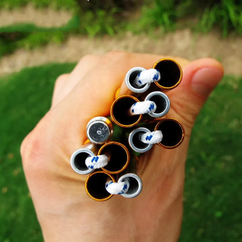 Уличное кемпинговое оборудование 2 шт. высокопрочный алюминиевый стержень для