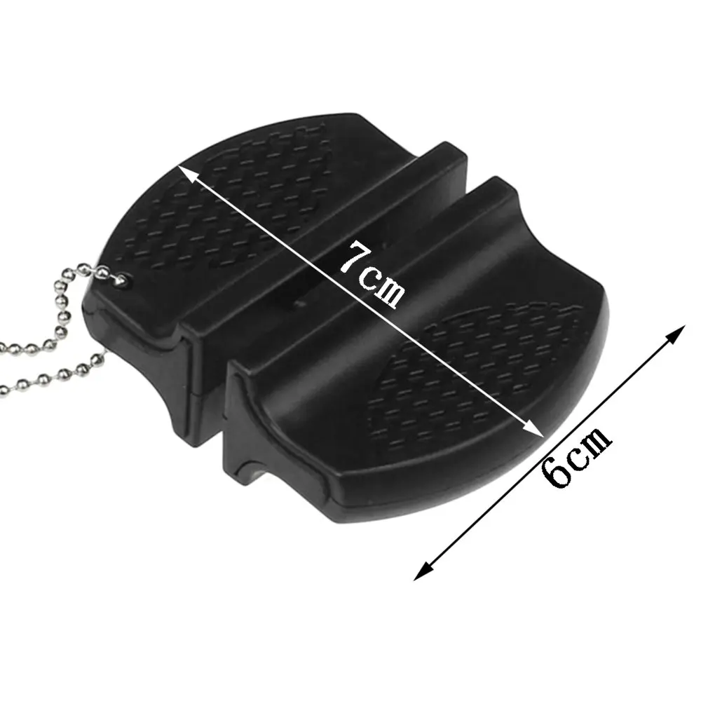 

Home And Outdoor Used Mini Ceramic Rod Tungsten Steel Camp Pockets Kitchen Knife Sharpener Protable Sharpening Tool