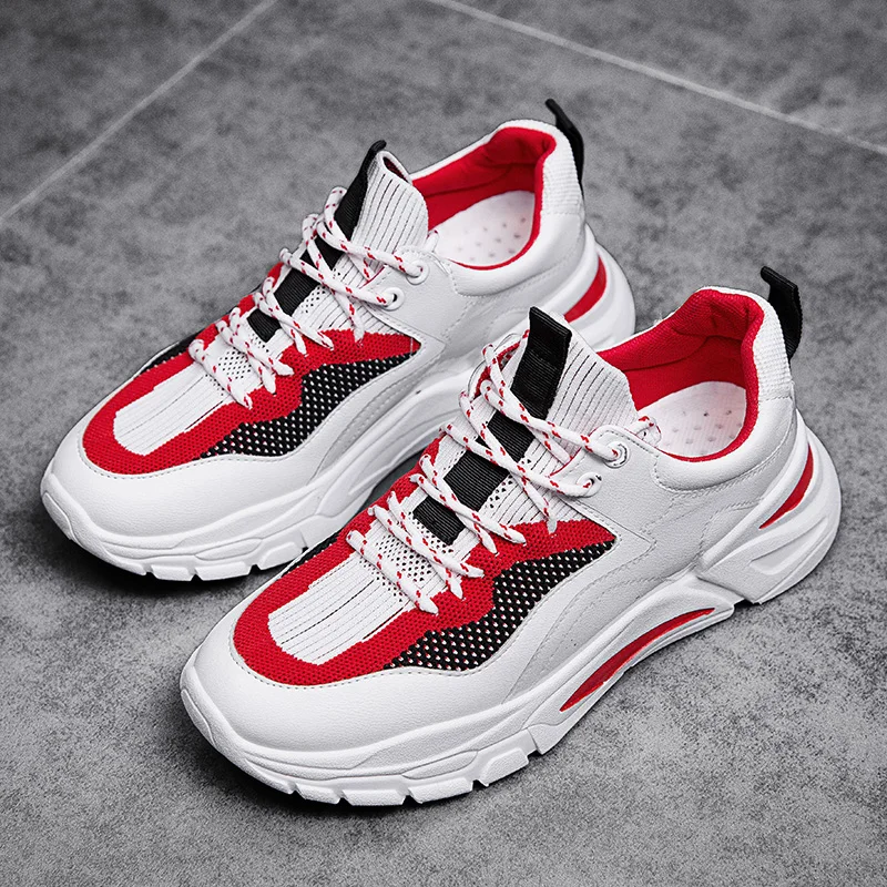 Кроссовки унисекс спортивные массивные для улицы бега фитнеса тренировок