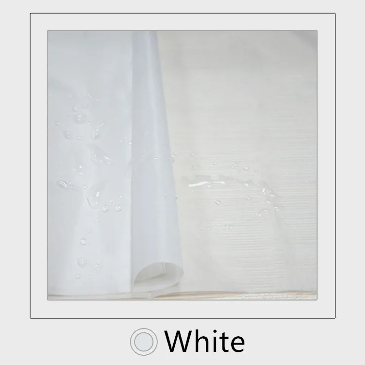 White 150x100 см тонкий 190 т поли тафф покрытие водонепроницаемая ткань анти-вода полиэстер тафты для зонт-тент флаг драпировка швейные инструменты - Цвет: White