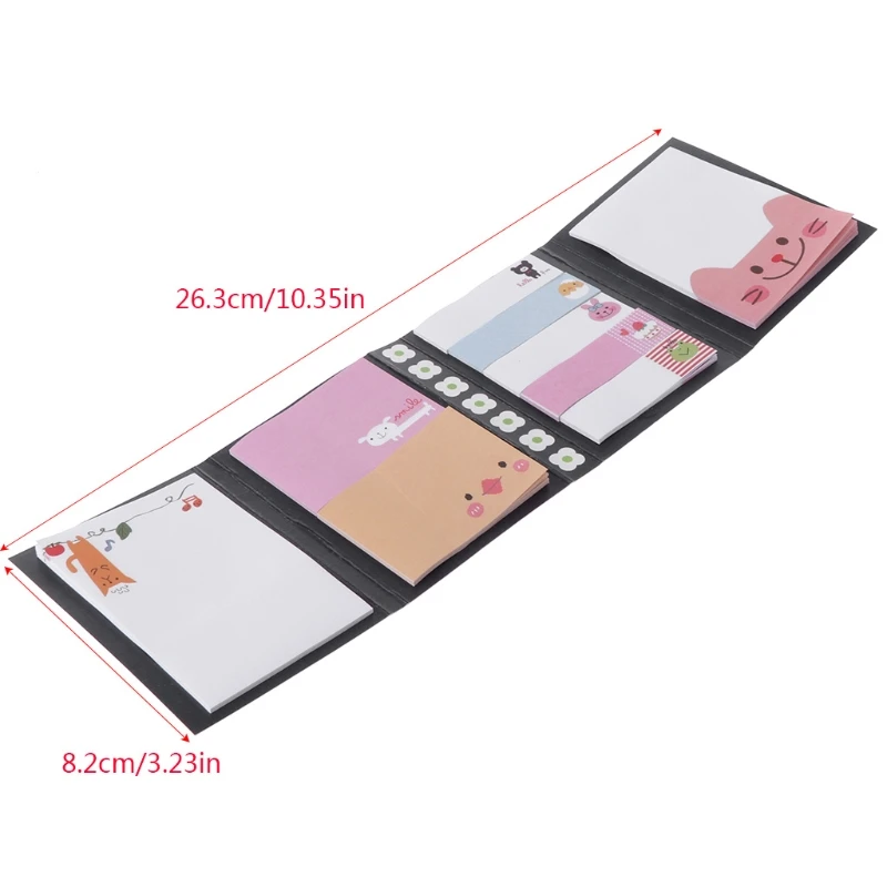 

Cute Cartoon Animal Sticky Note Memo Pad Notebook Label Stationery Gift