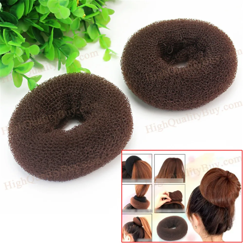 2 шт. волшебный формирователь пончик база ободки для волос резинка формирования