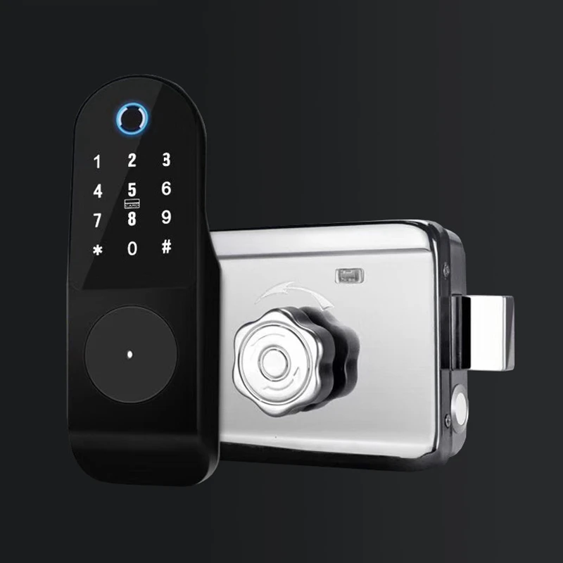 

Waterproof Lock, Outdoor Electronic Intelligent Fingerprint LockIntelligent Door Lock for Apartments, Villas