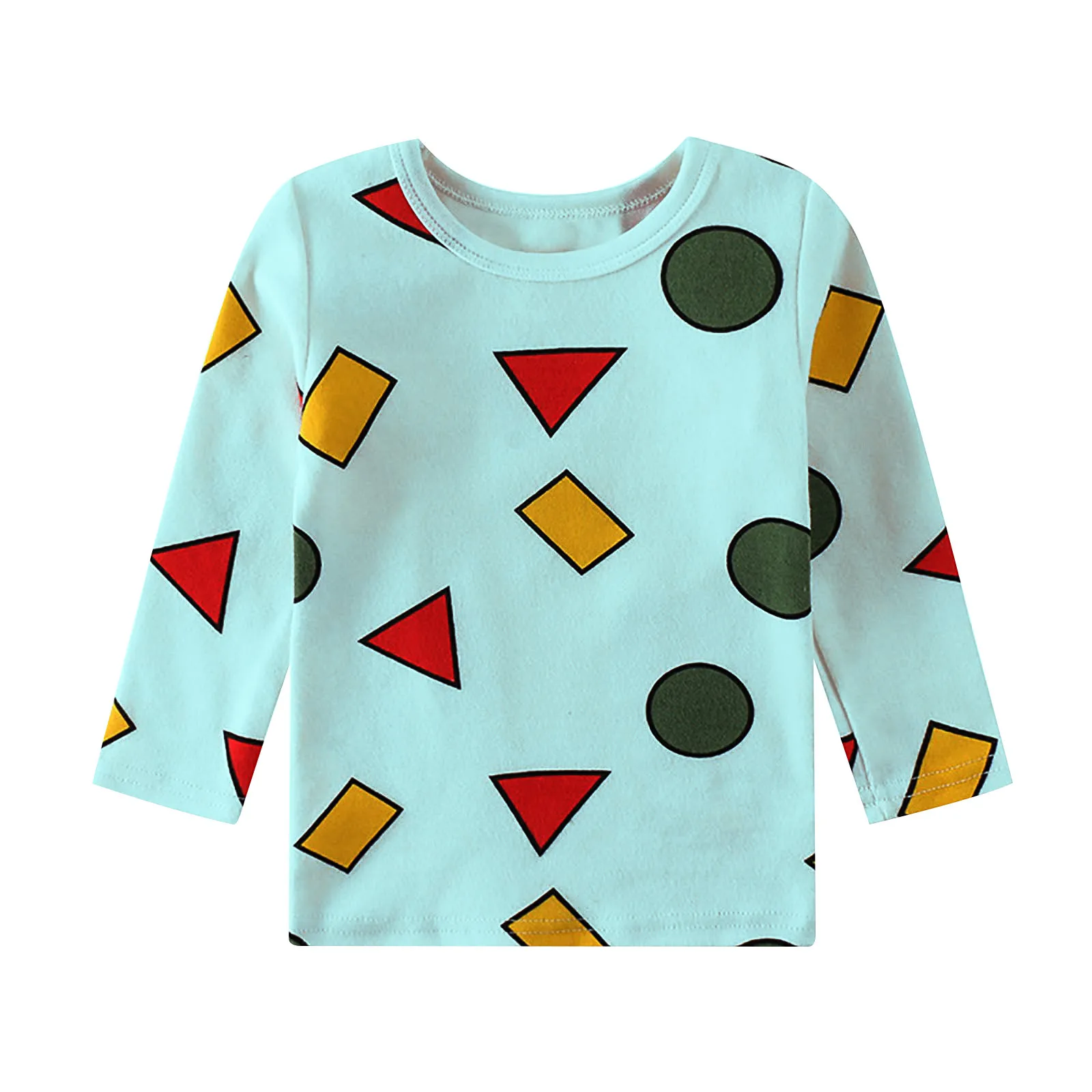 Кофта детская на Рождество с длинным рукавом мультипликационным принтом унисекс