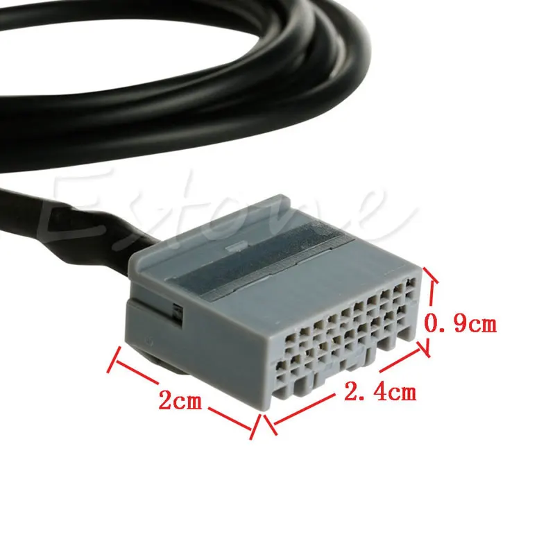 

3.5mm Audio Car GPS Cable AUX Adapter For Honda Civic 2006-2013 Input Connector