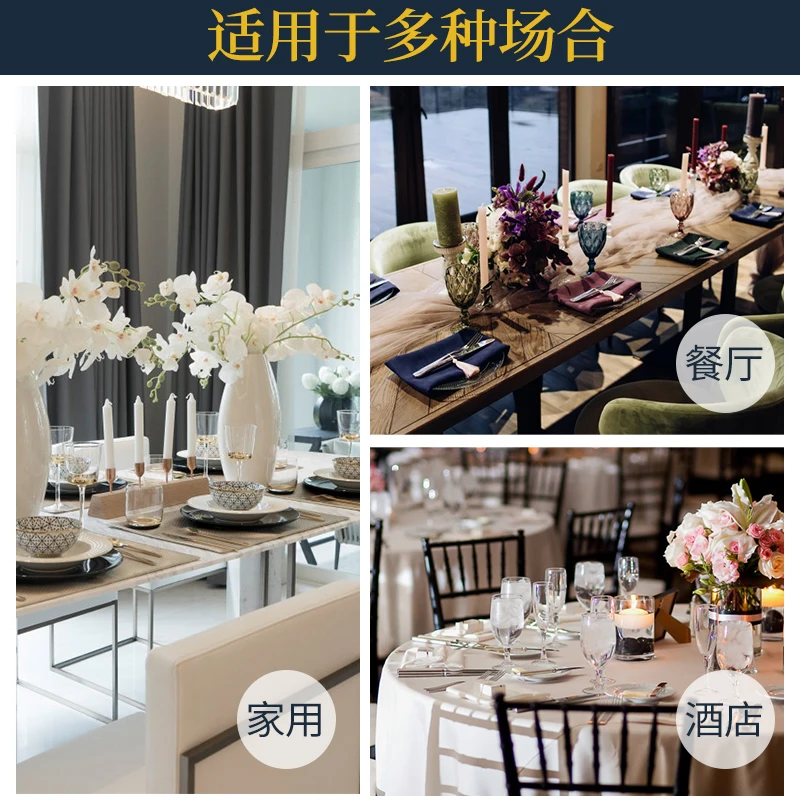 

4 / PCS factory direct selling stainless steel napkin ring metal octagonal napkin buckle hotel home model room wedding banquet n