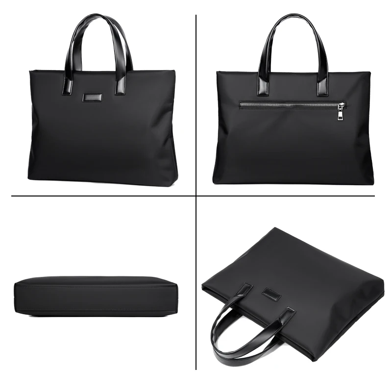 2022 mens handbag business office briefcase men oxford waterproof tote handbags for husband male handbag leisure bags blue free global shipping