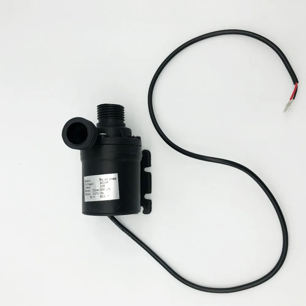 800L/ч 5 м DC 12V 24V Солнечный безщеточный Водяной циркуляционный насос для воды