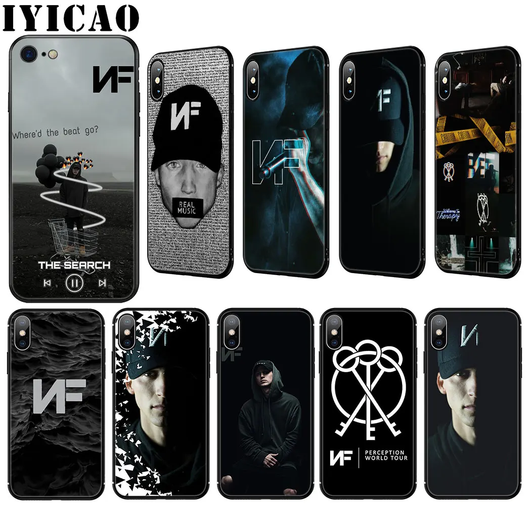 Мягкий силиконовый чехол NF Rapper для iPhone 11 Pro Max XR X XS 8 7 6 6S Plus 5 5S SE|Бамперы| |