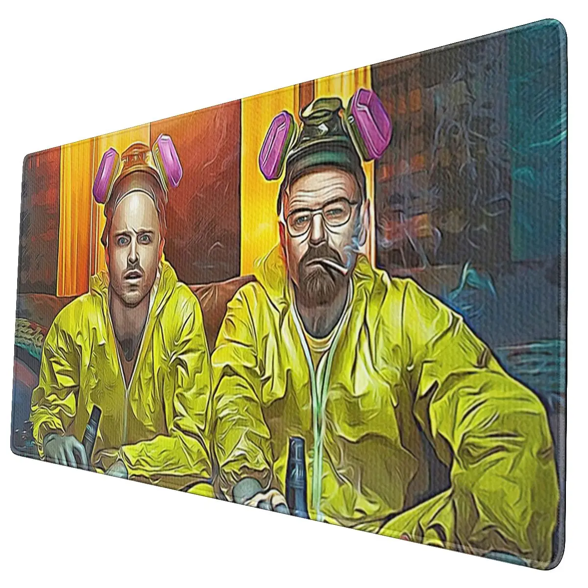 

Breaking Bad Canvas Heisenberg Laptop Mouse Pad Keyboard Carpet Pinkman XXL Rubber Mousepad for Gamer